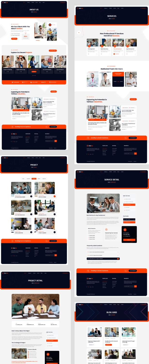 Solutek - Technology & IT Solution HTML5 Template